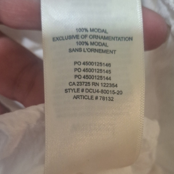 Wilfred  Women's White Ruffle Mini Dress Size M - Picture 10 of 12